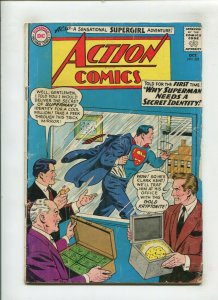 ACTION COMICS #305 (2.0) WHY SUPERMAN NEEDS A SECRET IDENTITY!! 1963