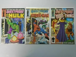 Questprobe set #1-3 7.0 FN VF (1984 Marvel)