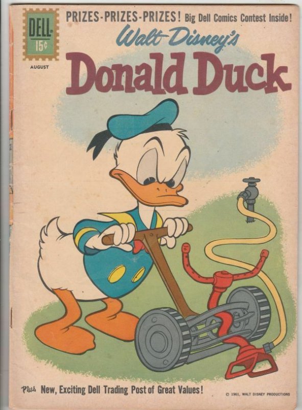 Donald Duck # 78 Strict FN/VF Appearance Uncle Scrooge McDuck Wow