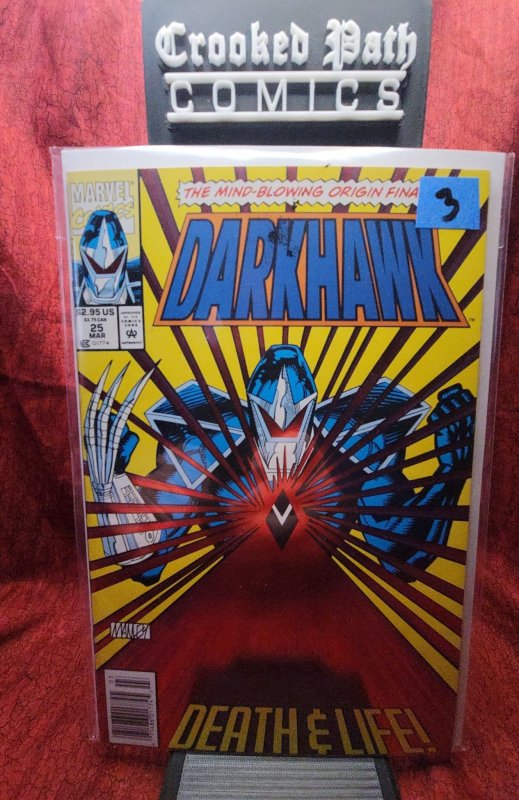 Darkhawk #25 Newsstand Edition (1993)