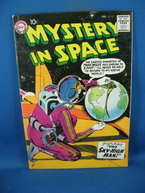 MYSTERY IN SPACE 49 F+ 1959