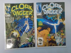 Cloak and Dagger run #1 to #4 - 2nd Second Series - 8.0 - 1985