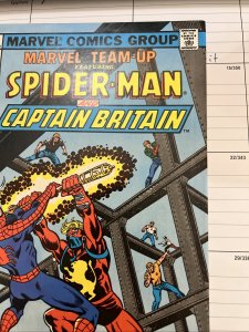 Marvel Team-Up #65 Spider-Man 1st US App Captain Britain 1978 Bronze Age Marvel