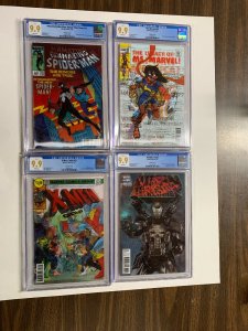 Marvel Cgc 9.9 Variant Lenticular 3D 25 Total 9.9’s 125 234 25 13 150 672 595 1