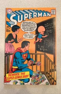 Superman #224  (1970) Robert Kanigher Stiry Curt Swan Art & Super-Baby Cover