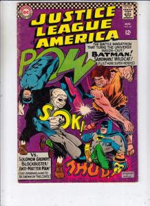 Justice League of America #46 (Aug-66) FN Mid-Grade Justice League of America...