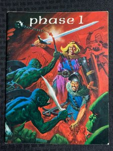 1971 PHASE FANZINE #1 FN+ 6.5 Wrightson Jeff Jones Neal Adams Kaluta Brunner