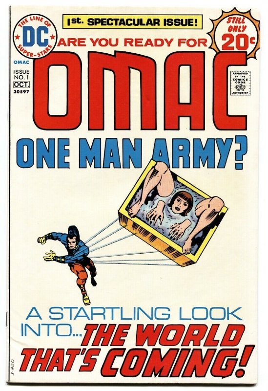 OMAC #1-1974-JACK KIRBY-DC-HIGH GRADE FIRST ISSUE