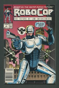 RoboCop #1  /  9.6 NM+  Newsstand   March 1990