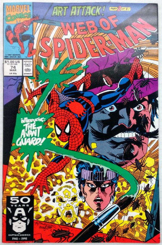 Web of Spider-Man #74 (VF/NM)(1991)