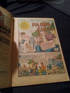 Perfect Crime comics #1 Oct 1949 Cross Golden age crime detective Bob Powell art