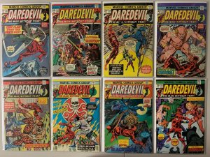 Daredevil comics lot #116-145 27 diff avg 5.0 (1974-77)