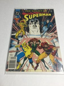 Superman: The Legacy of Superman #1 (1993) Near Mint     (Nm04)