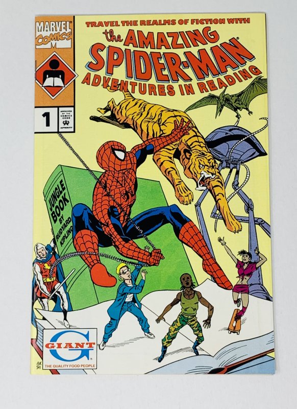 Adventures in Reading Starring the Amazing Spider-Man #1 (1991) YE20