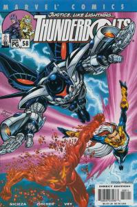 Thunderbolts #58 VF/NM; Marvel | save on shipping - details inside