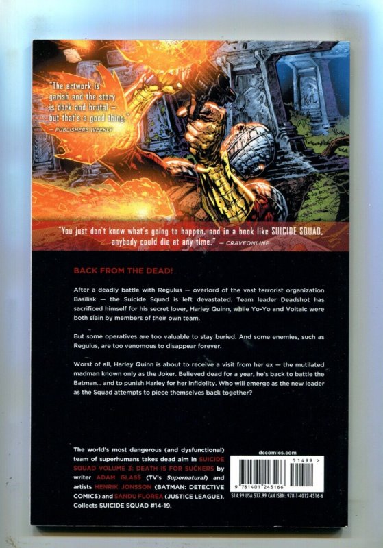 Suicide Squad Vol. 3 - Death for Suckers (DC The New 52!) TPB (6.5) 2013