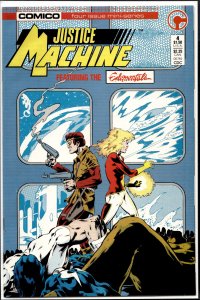 Justice Machine featuring The Elementals #4 (1986) Elementals