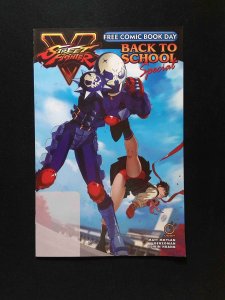 Street Fighter Back to School Special #1  Udon Comics 2021 VF+  FCBD