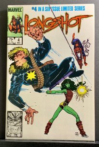 Longshot #4 (1985) 1st Major Domo Arthur Adams She Hulk / Spider-Man Cover