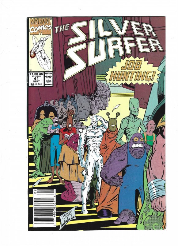 Silver Surfer #39 through 43 Newsstand Edition (1990)