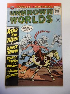 Unknown Worlds #42 (1965) VG+ Condition centerfold detached at one staple