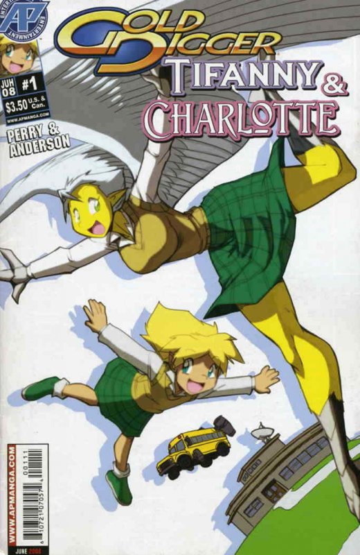 Gold Digger: Tiffany and Charlotte #1 VF/NM; Antarctic | save on shipping - deta