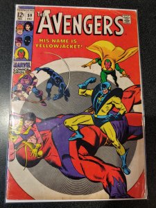 Avengers #59 Silver Age Key Yellowjacket