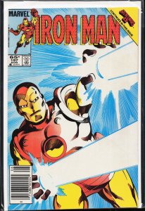 Iron Man #197 Newsstand Edition (1985) Iron Man