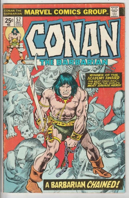 Conan the Barbarian #57 (Dec-75) VF/NM High-Grade Conan the Barbarian