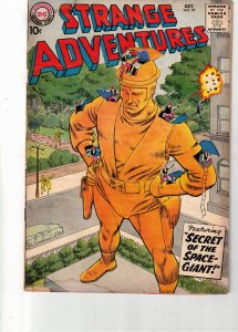 Strange Adventures #97 (1958) Space-Giant! VG+ Affordable-Grade C'ville ...