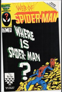 Web of Spider-Man #18 (1986) Spider-Man [Key Issue]
