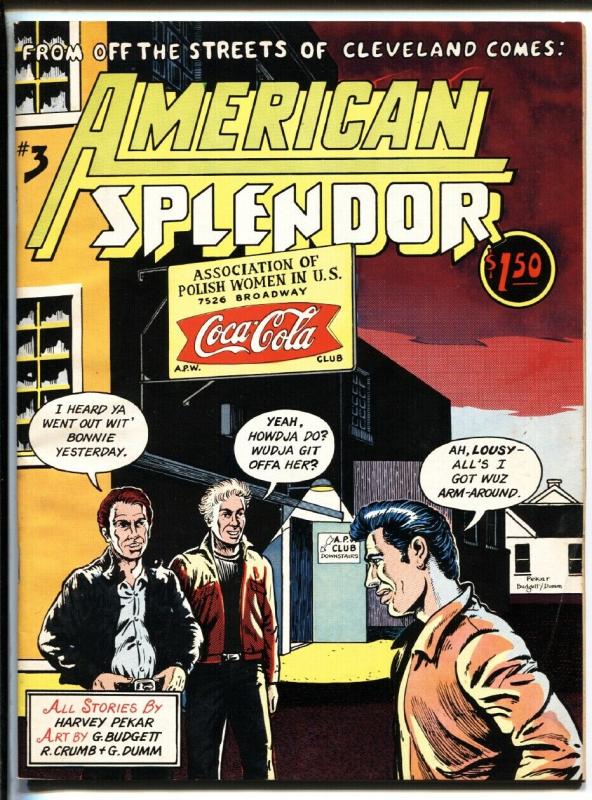 American Splendor #3-1978-Harvey Pekar-Robert Crumb