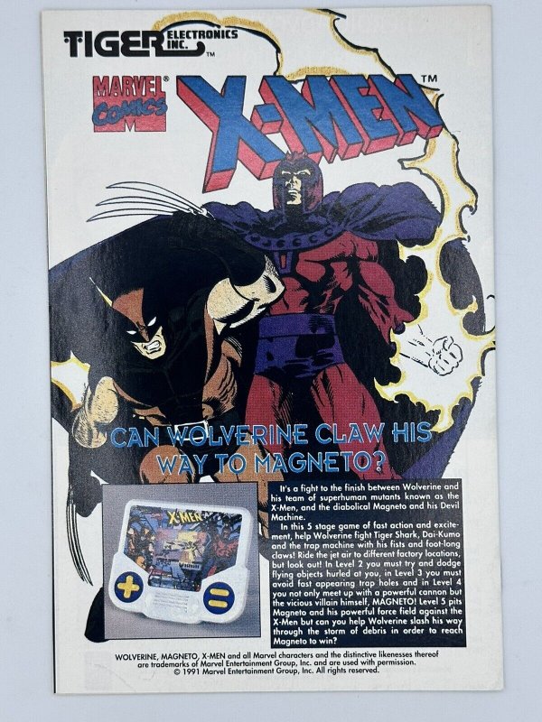 The Uncanny X-Men #284 January 1992, Marvel Comics Bishop Cover Very Clean Copy