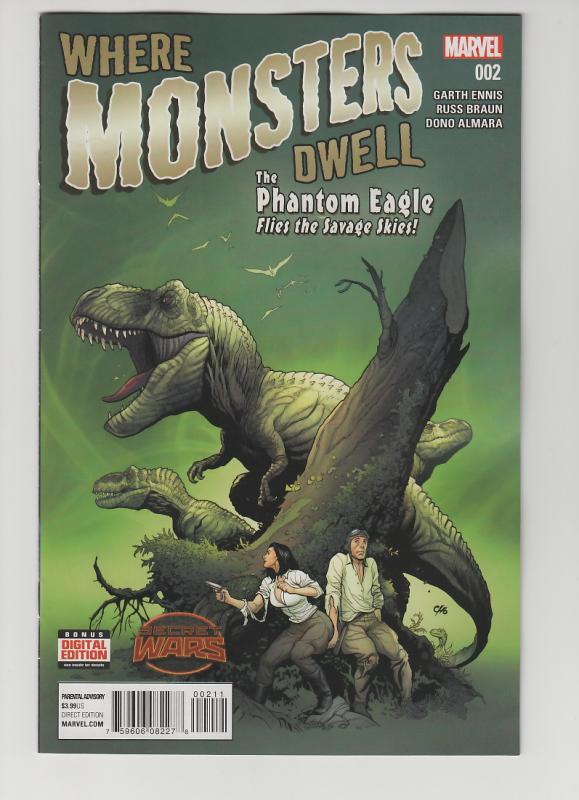 WHERE MONSTERS DWELL (2015 MARVEL) #2 NM-