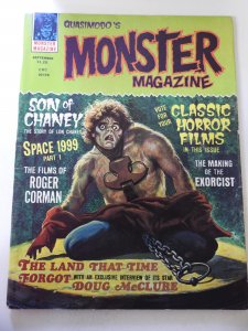 Monster Magazine #4 VG Condition moisture stain bc