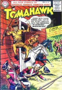 Tomahawk #38 GD ; DC | low grade comic February 1956 General Washington