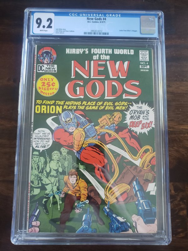 The New Gods complete run 1 through 11 All CGC graded see description for detail