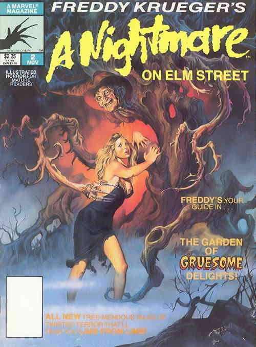 Freddy Krueger's A Nightmare on Elm Street #2 Cover (Sam Kieth