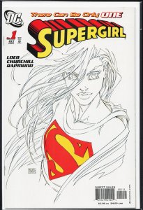 Supergirl #1 Second Print Cover (2005) Supergirl