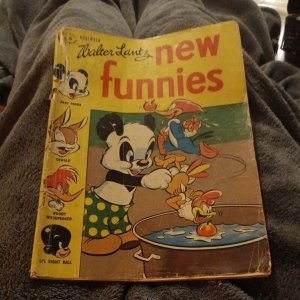 1946 Walter Lantz New Funnies #117 Comics golden age Andy panda woody woodpecker