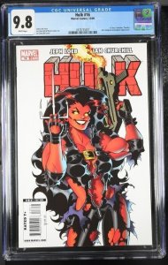 HULK #16 CGC 9.8 RED SHE-HULK COVER X-FORCE PUNISHER DEADPOOL