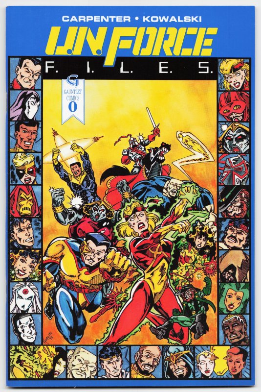 U.N. Force Files #0 (1993) Hunter Seeker