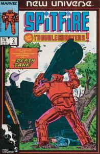 Spitfire and the Troubleshooters #2 FN ; Marvel | New Universe