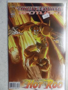 TRANDFORMERS SPOTLIGHT HOT ROD # 1 CVR A