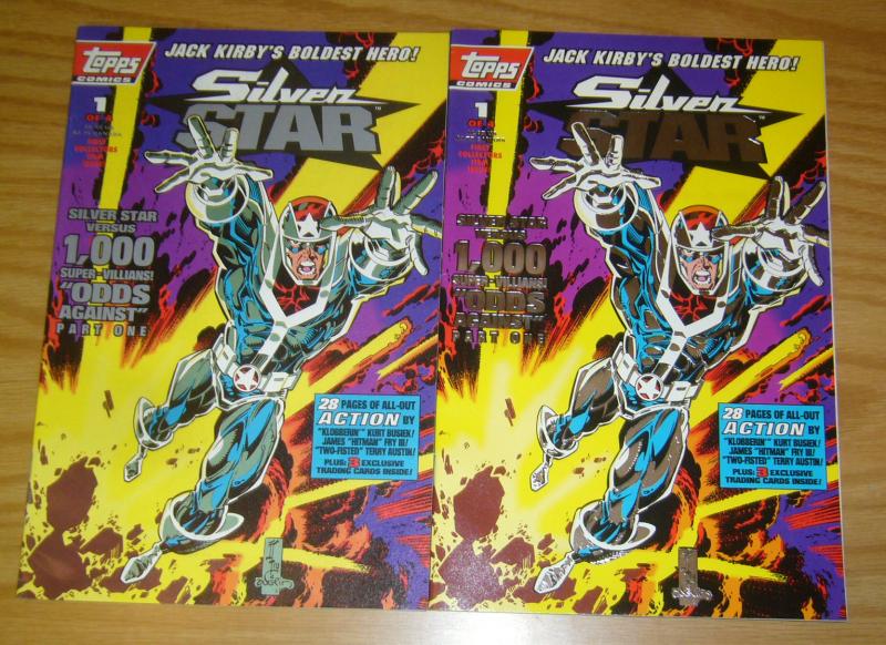 Jack Kirby's Silver Star vol. 2 #1 VF/NM one-shot with foil variant - busiek