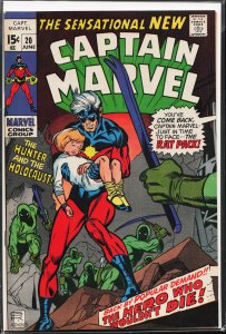 Captain Marvel #20 (1970) Captain Marvel