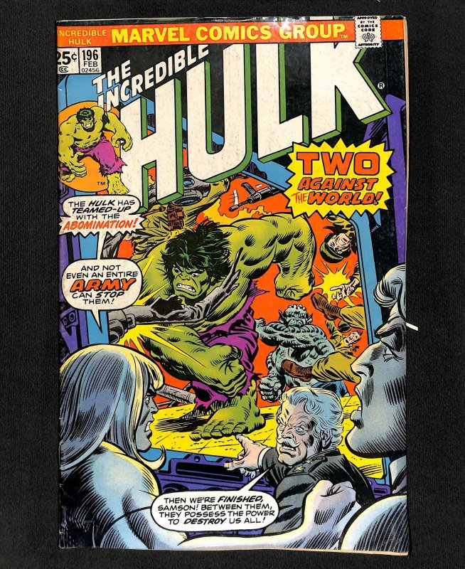 Incredible Hulk (1962) #196