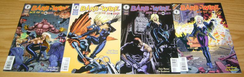 Barb Wire: Ace of Spades #1-4 VF/NM complete series TIM BRADSTREET dark horse