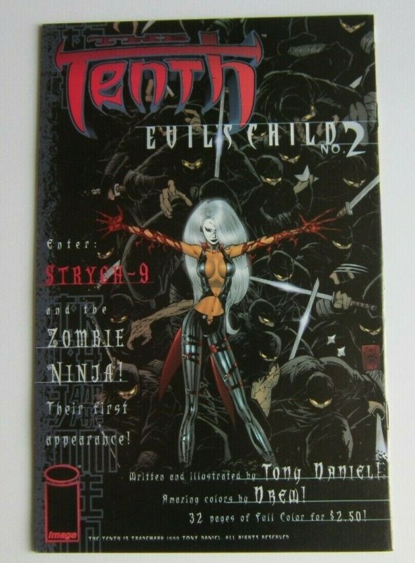 The Tenth Evil's Child #1 Another Universe No Bikini Top Variant High Grade NM-