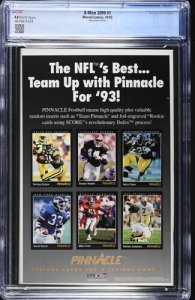 X-Men 2099 #1 1993 Marvel Comics CGC 9.8 White Pages Newsstand 024